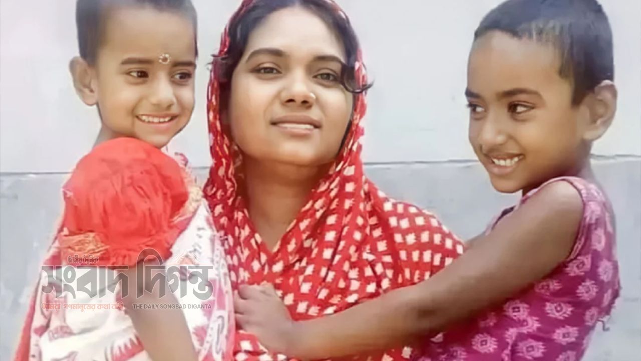 প্রবাসীর স্ত্রী ও দুই শিশুকে গলা কেটে হত্যা 