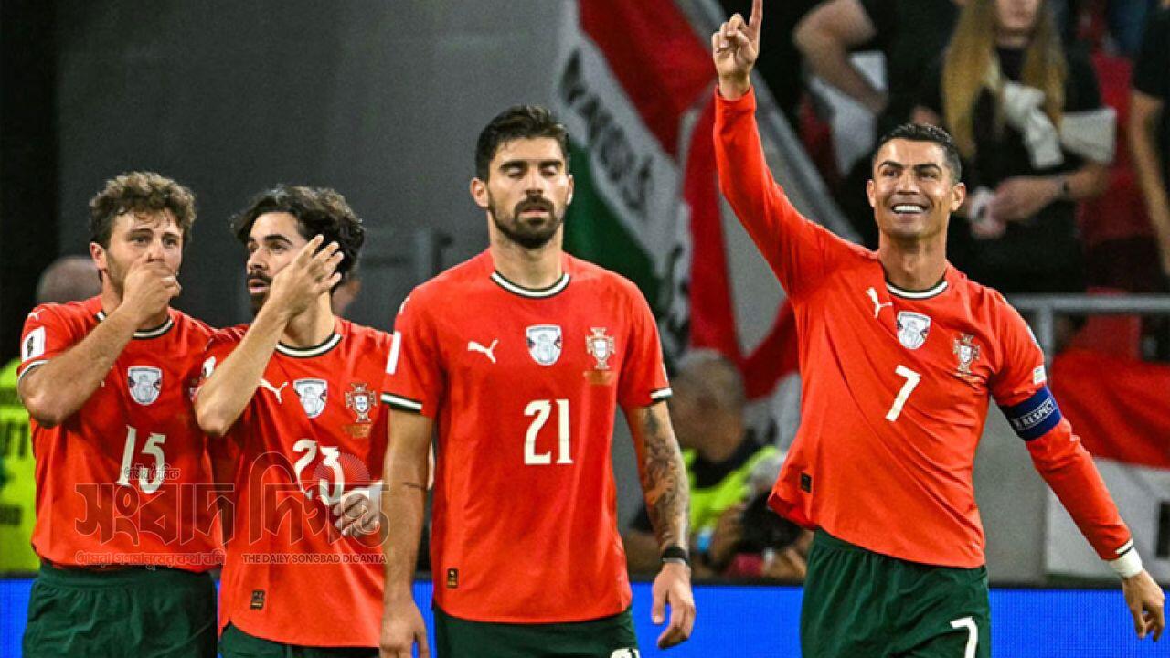 অধিনায়কত্বে নতুন যাত্রা  পর্তুগালের দায়িত্ব ফিরে পেল রোনালদো