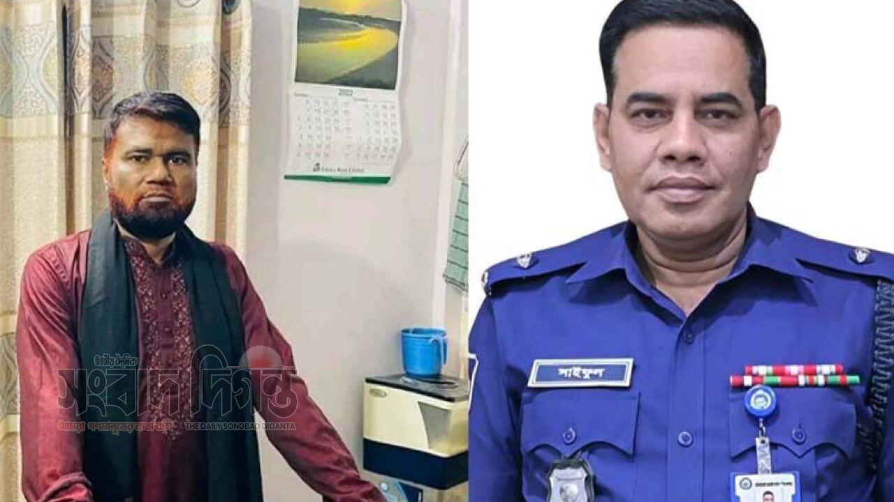 পুলিশ কর্মকর্তাকে গালিগালাজ গ্রেফতার স্থানীয় বিএনপি নেতা 