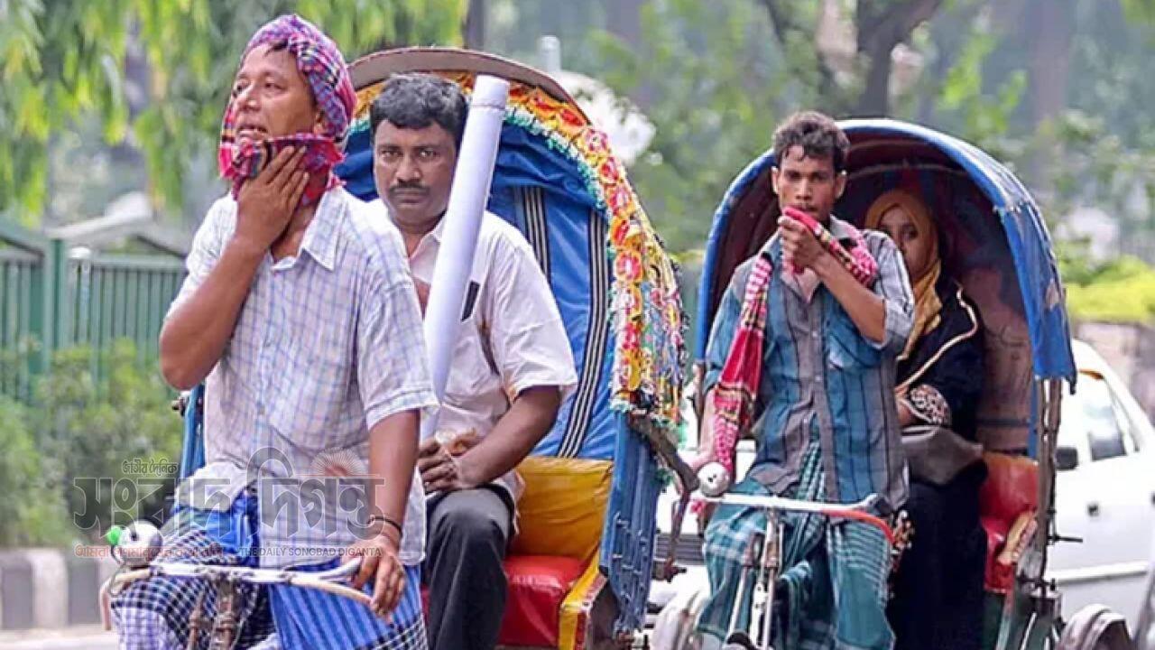 ঢাকা জুড়ে  বাড়বে গরম স্বস্তির বৃষ্টি কবে