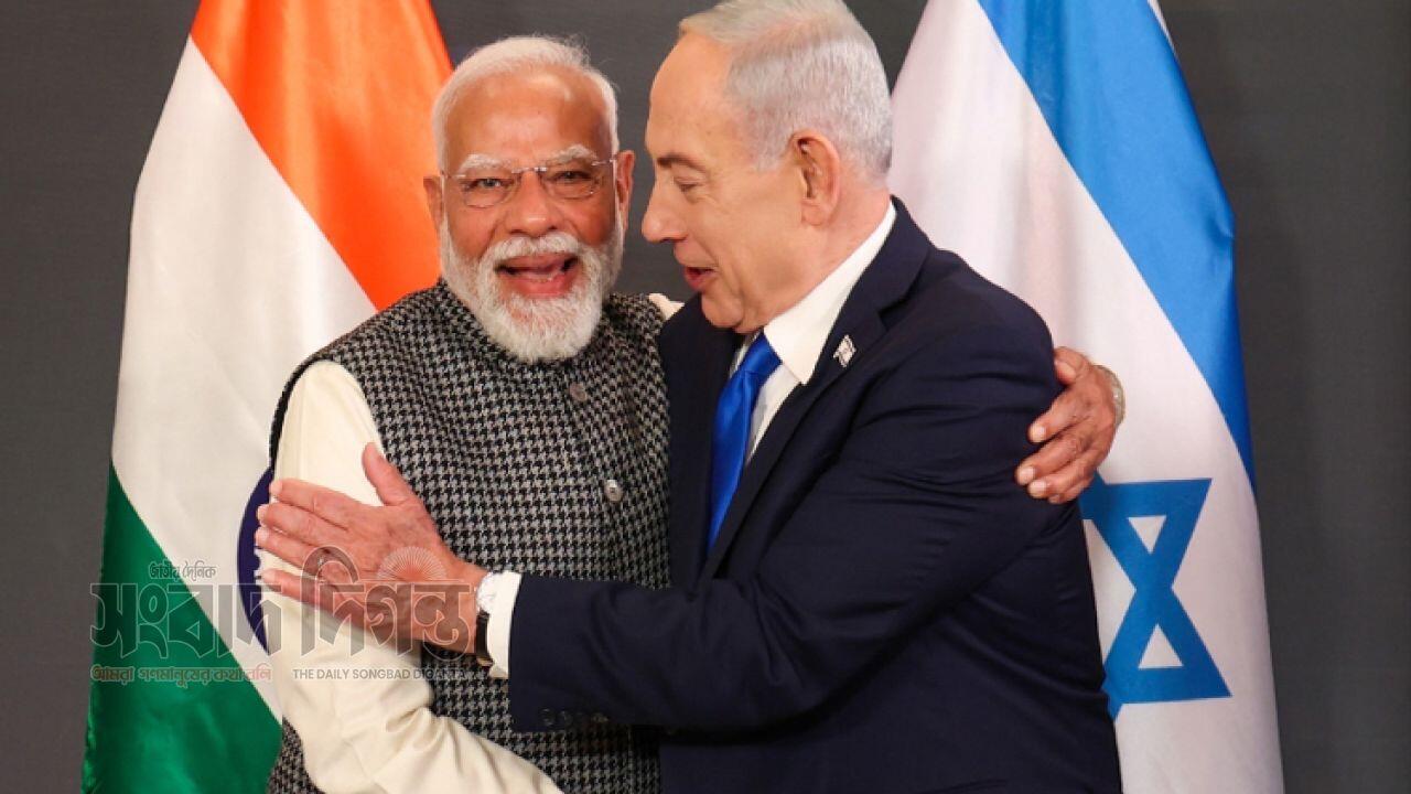 নেতানিয়াহু প্রশংসায় সীমাহীন নজিরবিহীন প্রতিক্রিয়া দিলেন মোদি