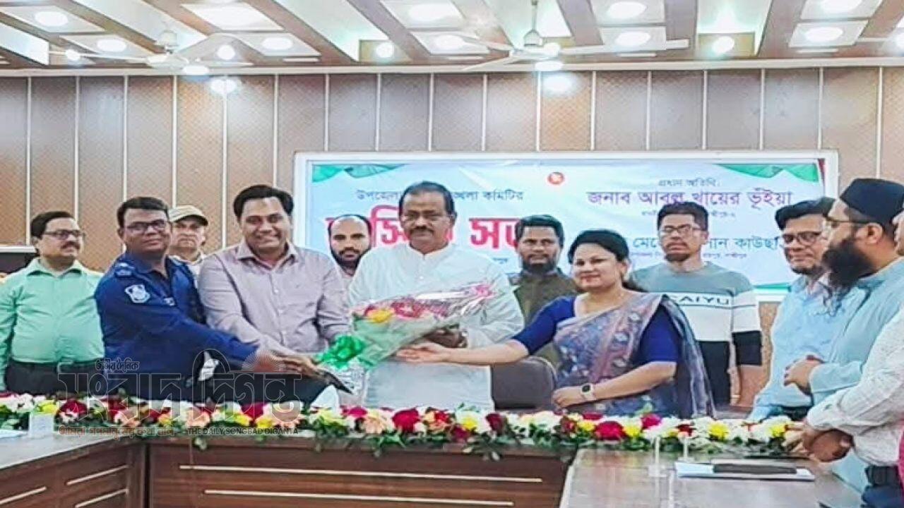 রায়পুর উপজেলায় মাসিক আইন-শৃঙ্খলা কমিটির সভা অনুষ্ঠিত 