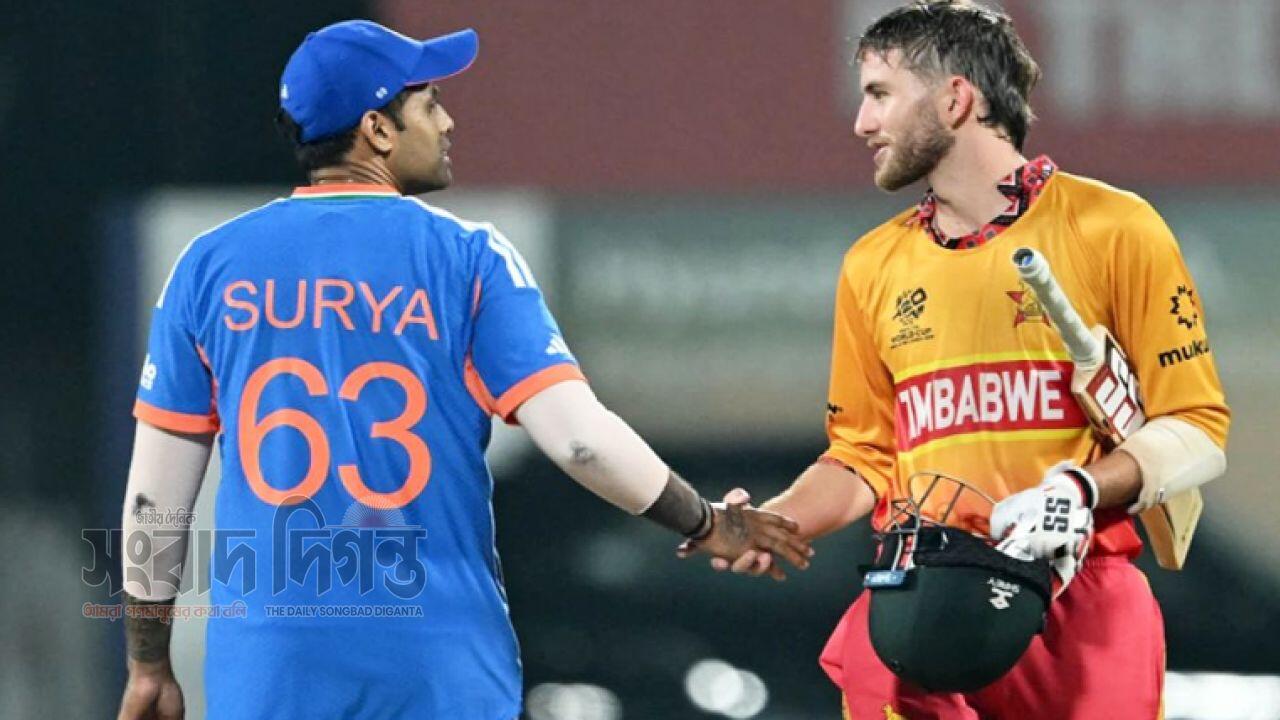 জিম্বাবুয়েকে হারিয়ে সেমির আশা টিকিয়ে রাখল ভারত