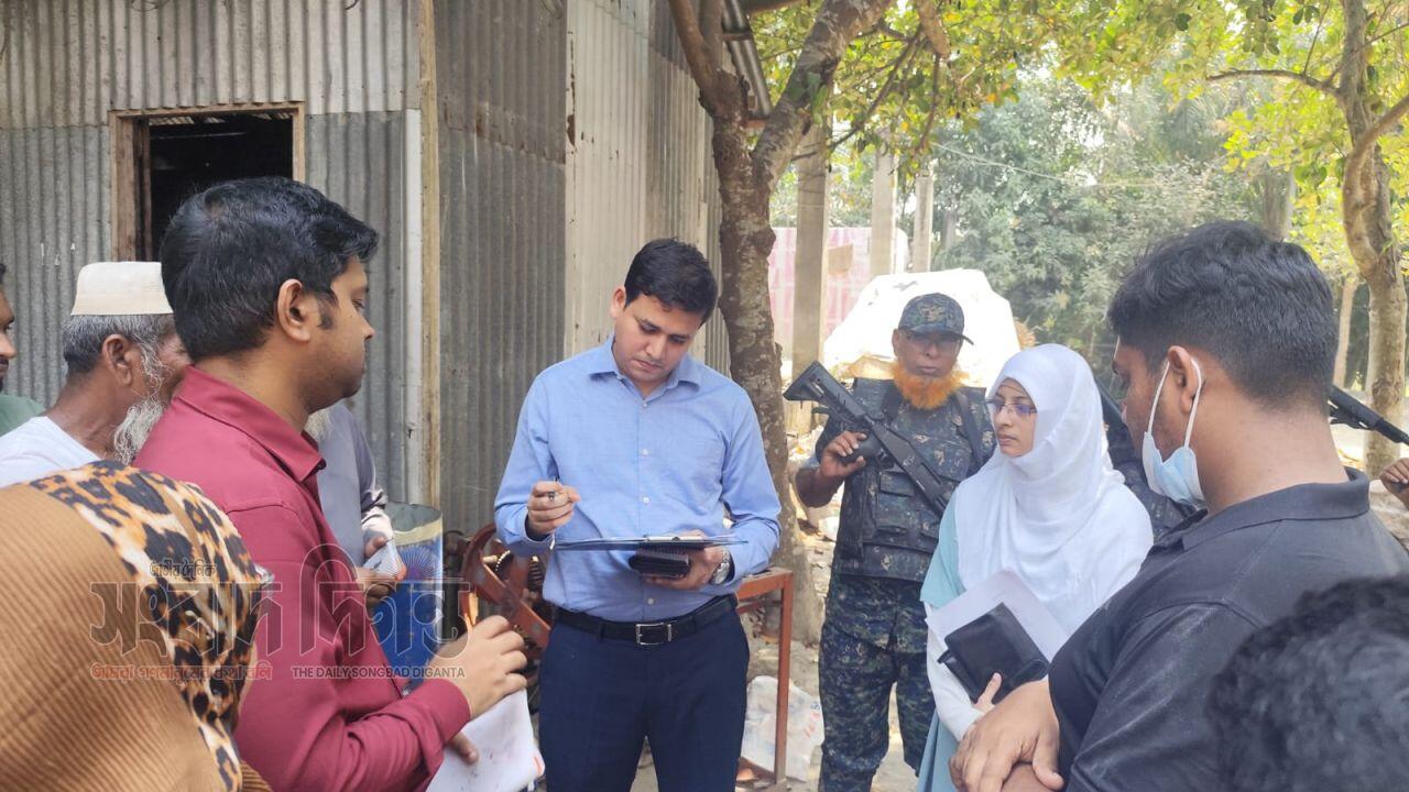 শরীয়তপুর কাজির হাটে সেমাই  কারখানায় নিরাপদ খাদ্য কর্তৃপক্ষের অভিযান ১ লক্ষ টাকা জরিমানা