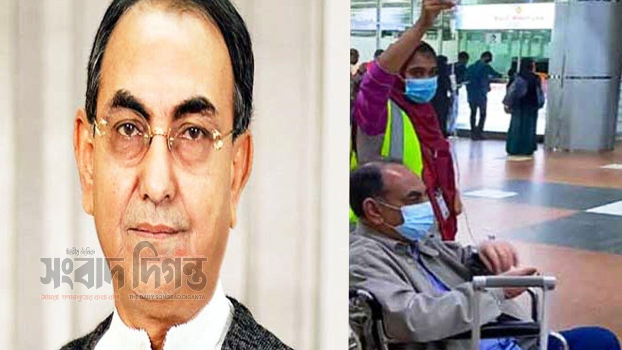 উন্নত চিকিৎসায় সিঙ্গাপুরে নেওয়া হচ্ছে মির্জা আব্বাসকে