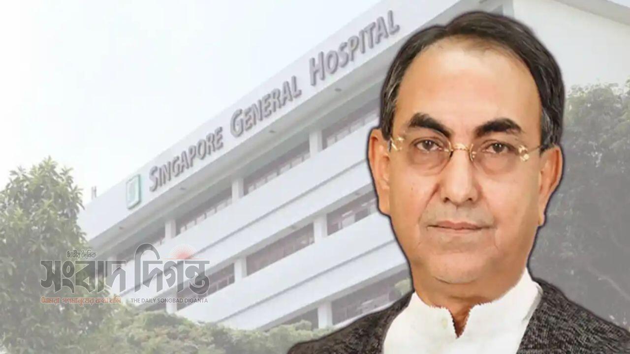 উন্নত চিকিৎসায় সিঙ্গাপুরে জেনারেল হাসপাতালে ভর্তি মির্জা আব্বাস