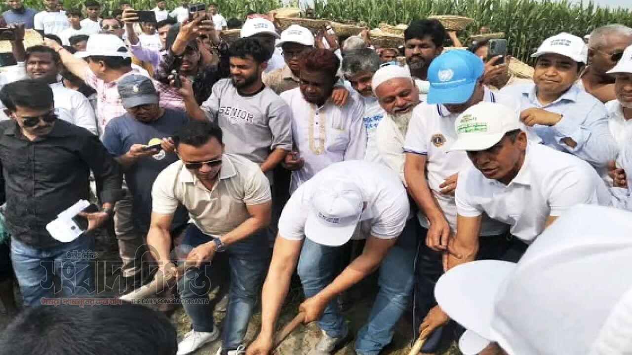 রংপুরের গংগাচড়ায় খাল খনন কর্মসূচির উদ্বোধন করলেন পানি সম্পদ প্রতিমন্ত্রী