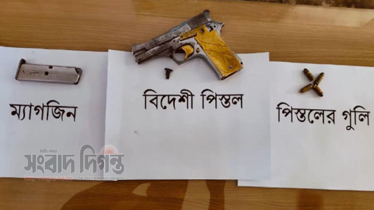 খিলগাঁওয়ে পিস্তল-গুলিসহ ২ জন গ্রেপ্তার