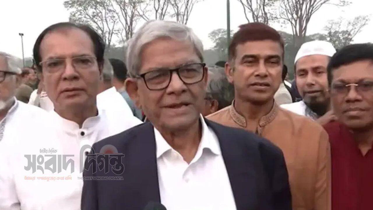 গণতন্ত্র পুনঃপ্রতিষ্ঠায় জুলাই অভ্যুত্থানের গুরুত্ব : মির্জা ফখরুল