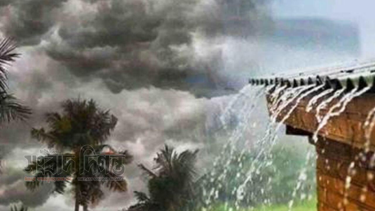 ঢাকাসহ ৪ জেলায় ঝড়ের আভাস, ৬০ কিমি বেগে দমকা হাওয়ার সতর্কতা