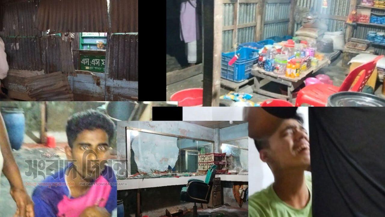 স্বরূপকাঠি নান্দুহার বাজারে শান্তি ভাঙল বহিরাগত সন্ত্রাসীরা, থানায় অবশেষে এজাহার 