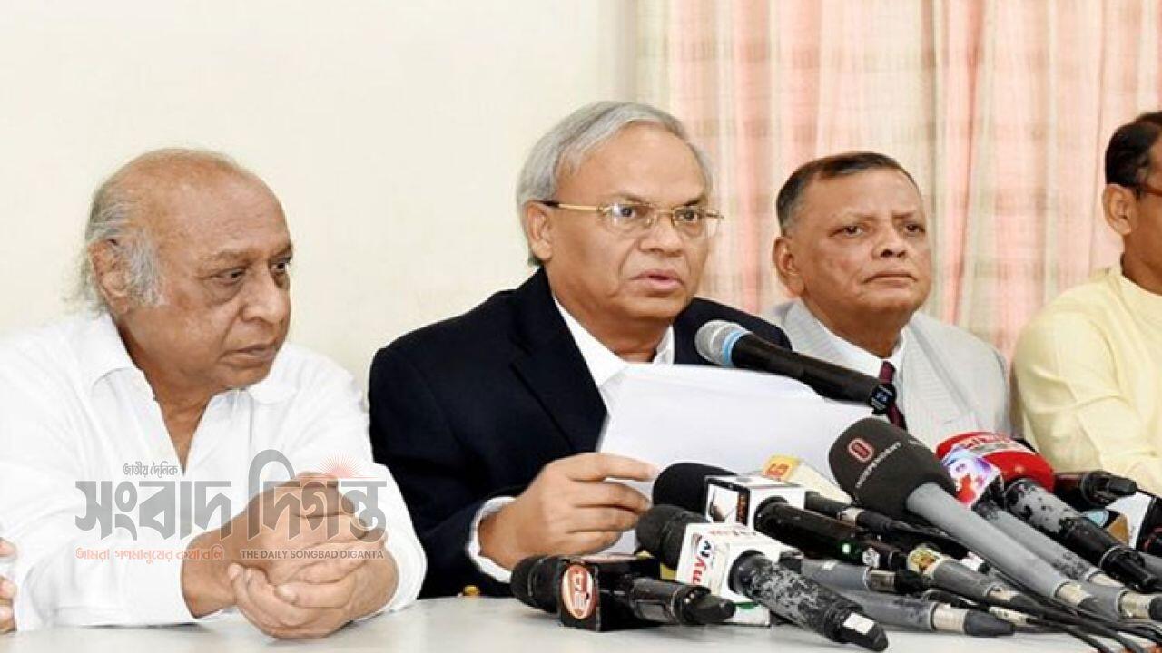 সুশাসনের অভাবে রাষ্ট্র ব্যর্থ হয়ে পড়তে পারে : রিজভী 