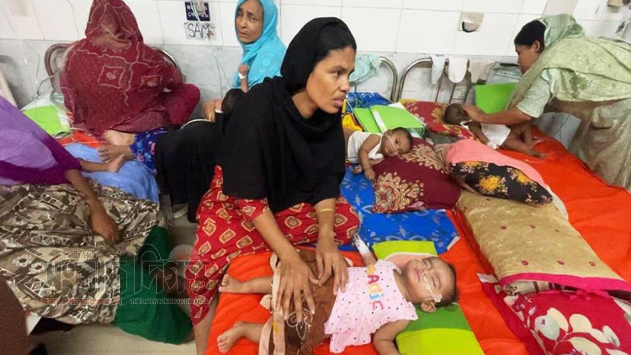 হামে আক্রান্ত শিশুদের সংখ্যা বাড়ছে ১৯ দিনে ৯৪ মৃত্যু 