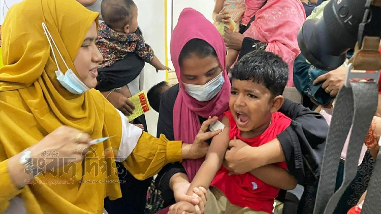 হাম নিয়ন্ত্রণে ২০ এপ্রিল থেকে দেশব্যাপী টিকাদান শুরু 