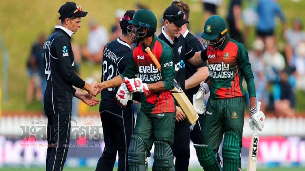 বাংলাদেশে নিউজিল্যান্ড ক্রিকেট দল, তিন ম্যাচের ওয়ানডে ও টি-টোয়েন্টি সিরিজ শুরু ১৭ এপ্রিল 