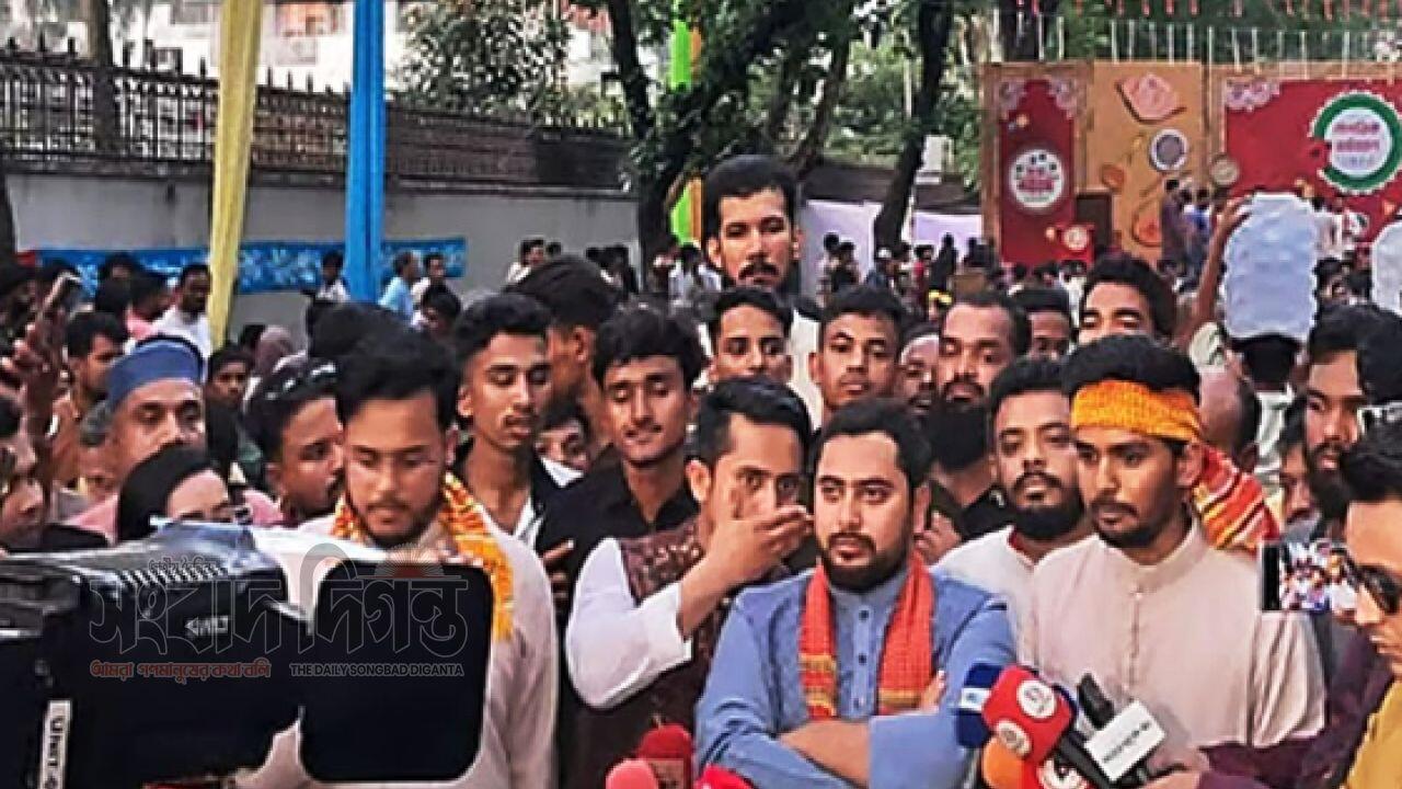 সংস্কারের বকেয়া রেখেই সরকার নতুন বছরের হালখাতা খুলেছে: নাহিদ ইসলাম
