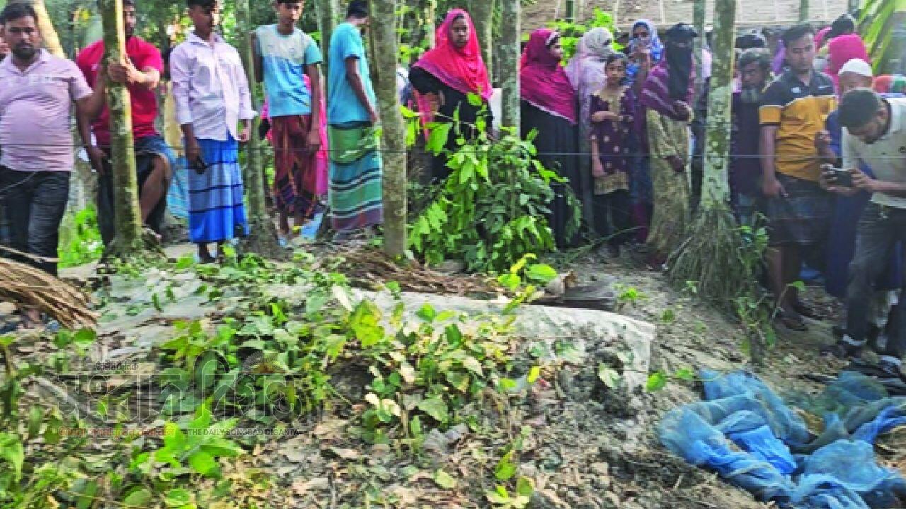শরীয়তপুরে ২৫ দিন পর নিখোঁজ ভ্যানচালকের মরদেহ পুরোনো কবর থেকে উদ্ধার