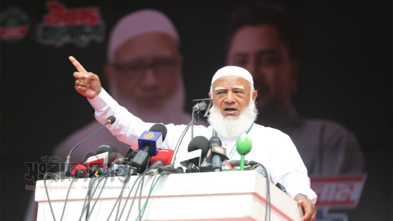 গণভোট ইস্যুতে রাজপথ-সংসদে একযোগে আন্দোলনের ঘোষণা শফিকুর রহমানের