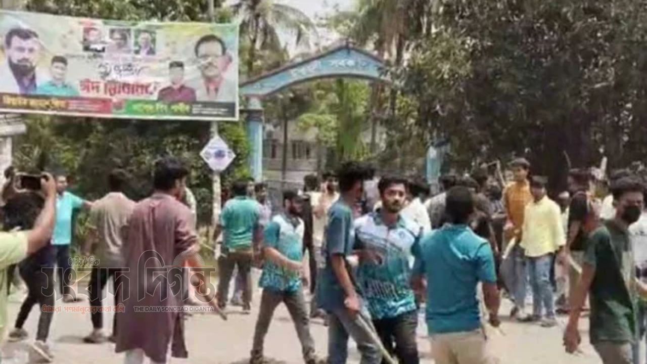 পাবনা কলেজ এলাকায় সংঘর্ষে ছাত্রদল-ছাত্রশিবিরের বিরুদ্ধে মামলা