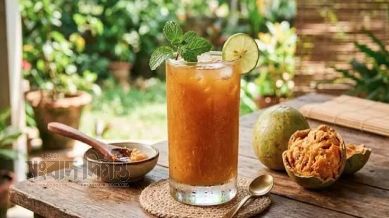 তীব্র গরমে স্বস্তির পানীয় বেলের শরবত, সুস্থ থাকতে প্রাকৃতিক সমাধান