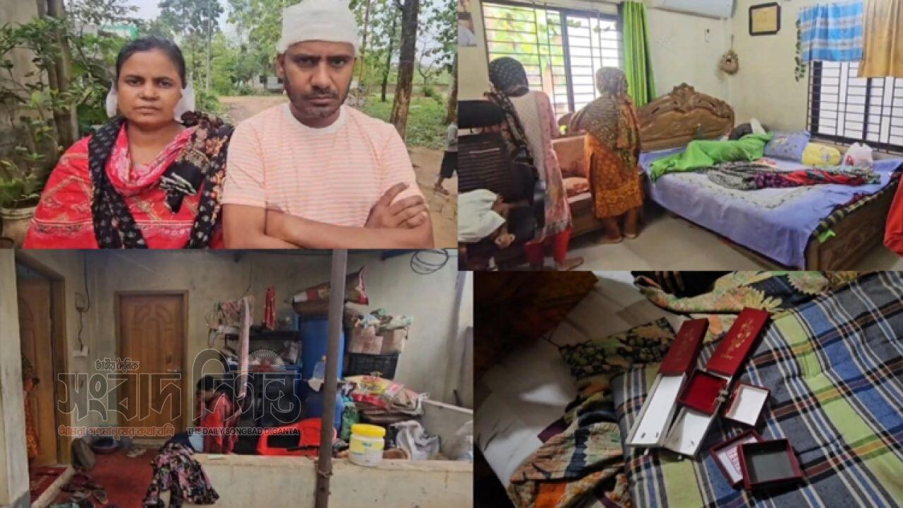 সাভারের আশুলিয়ায় একটি বাড়িতে দুর্ধর্ষ ডাকাতি 