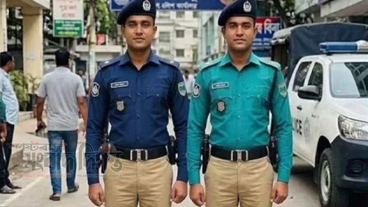 পুলিশের পোশাকে বড় পরিবর্তনের সিদ্ধান্ত প্যান্টে ফিরছে খাকি রং