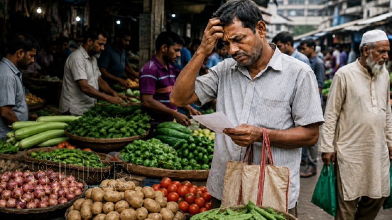 লাগামহীন নিত্যপণ্যের দামে চাপে সাধারণ মানুষ, ফের ঊর্ধ্বমুখী মূল্যস্ফীতি