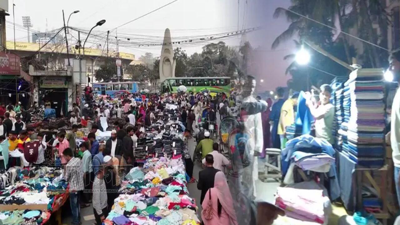 রাজধানীতে যানজটের নতুন কেন্দ্র মোহাম্মদপুর, সড়কের ৩ লেন দখলে 