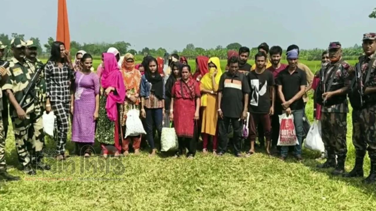 বিএসএফের পুশ ইন চেষ্টায় সীমান্তে টানটান উত্তেজনা