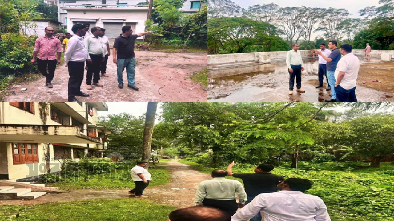 ভাঙ্গা স্বাস্থ্য কমপ্লেক্সকে ২৫০ শয্যায় উন্নীত করার কার্যক্রম শুরু; গণপূর্ত বিভাগের কর্মকর্তার পরিদর্শন
