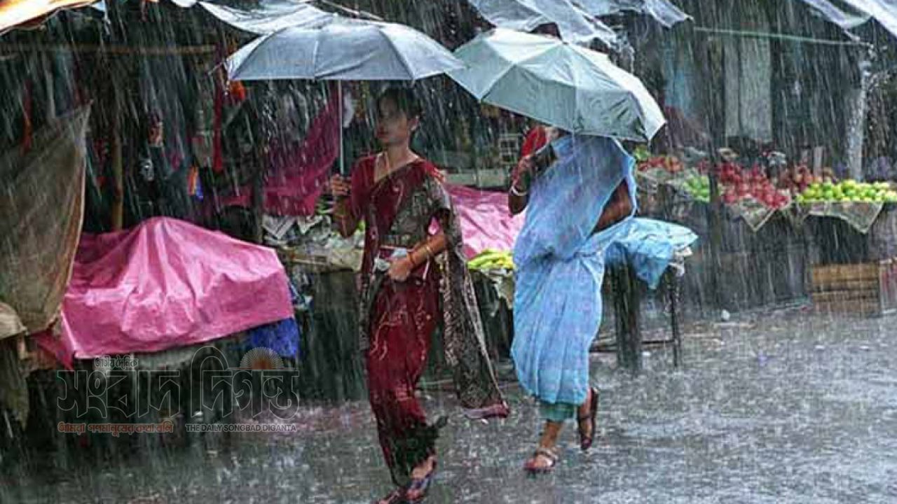 টানা ৫ দিনের বৃষ্টির বার্তা, দেশের বিভিন্ন অঞ্চলে ভারি বর্ষণের আশঙ্কা