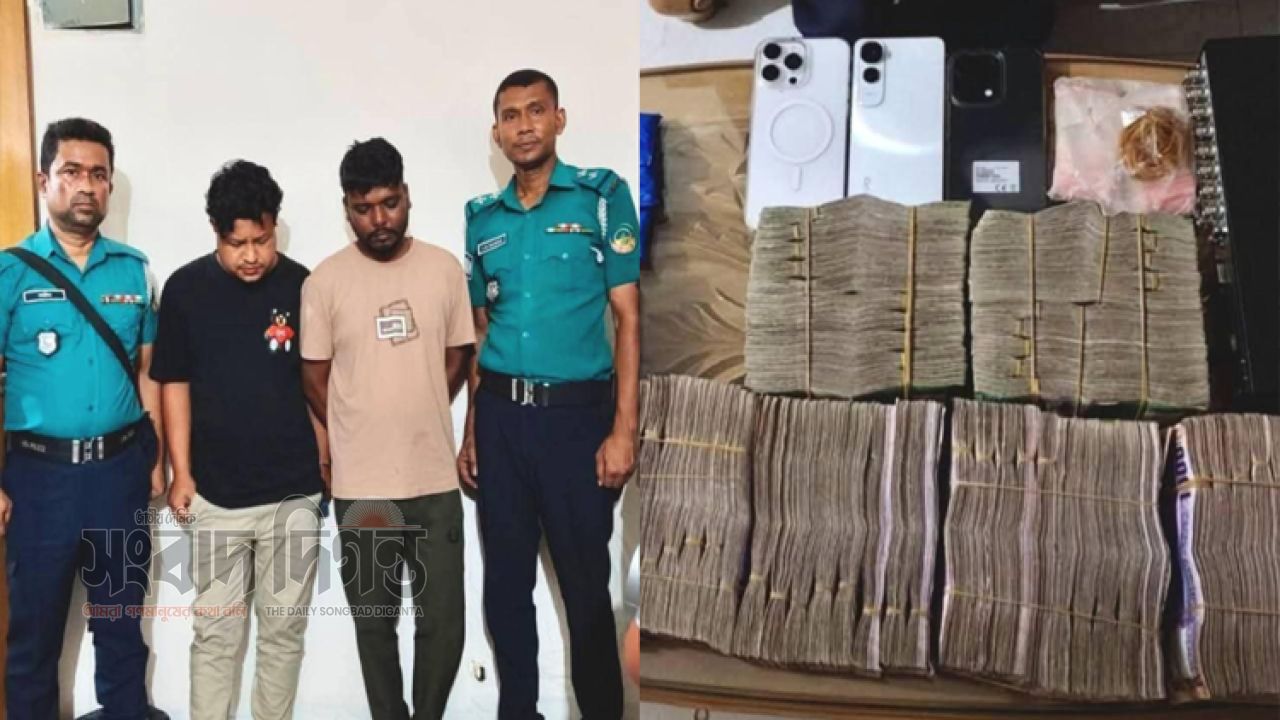 টঙ্গীতে ১০ হাজার পিস ইয়াবা ও নগদ ৫৮ লাখ টাকাসহ গ্রেফতার  