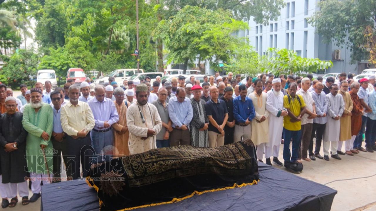 একুশে পদকপ্রাপ্ত কবি আল মুজাহিদীর শেষ বিদায়