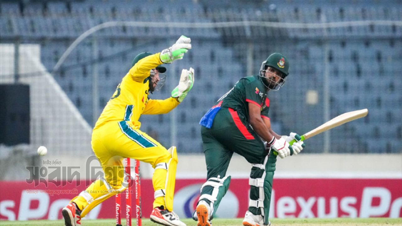 অস্ট্রেলিয়ার বিপক্ষে সিরিজ হারের পর সম্মান রক্ষার ম্যাচে বাংলাদেশ 