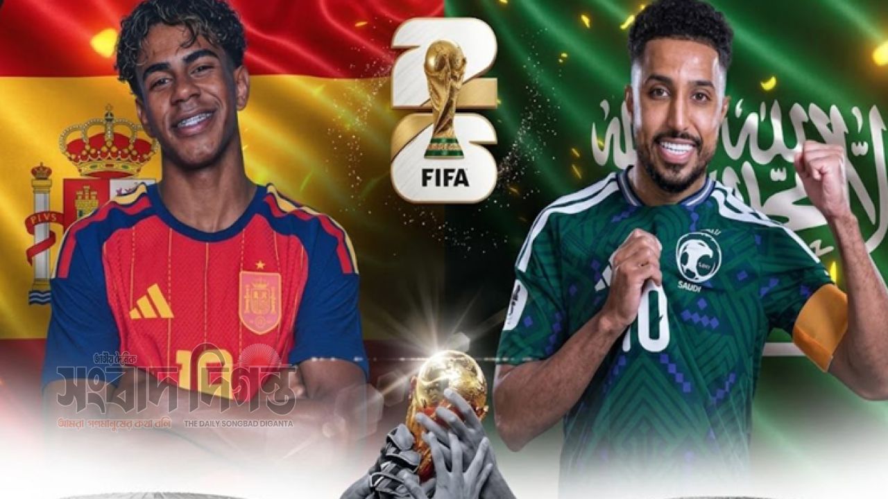স্পেন সসৌদি আরব লড়াইয়ে প্রথম জয়ের সন্ধান দুই দলেরই