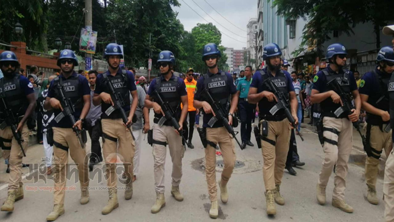 রাজধানীতে কঠোর নিরাপত্তা, ২৩ জুন ঘিরে ডিএমপির বিশেষ প্রস্তুতি 