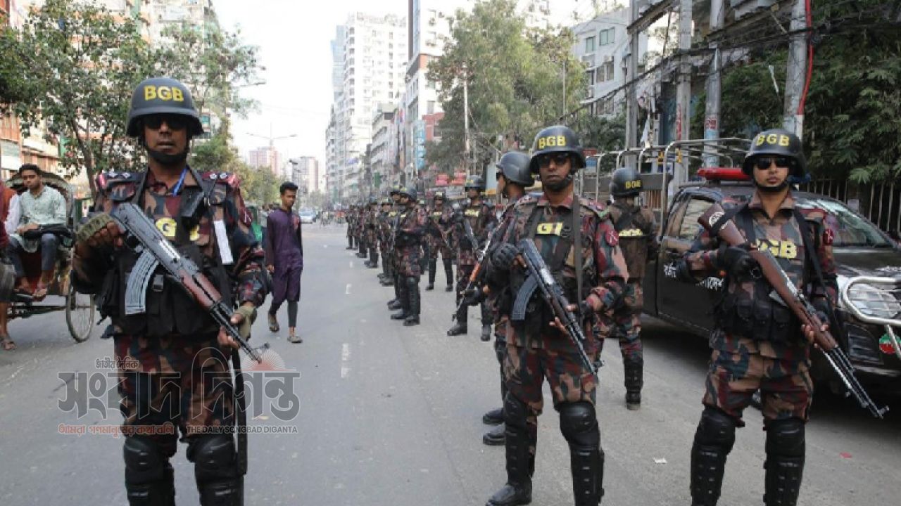 নিরাপত্তা ঝুঁকি মোকাবিলায় মাঠে বিজিবি, ৩০ জুন পর্যন্ত দায়িত্ব পালন 