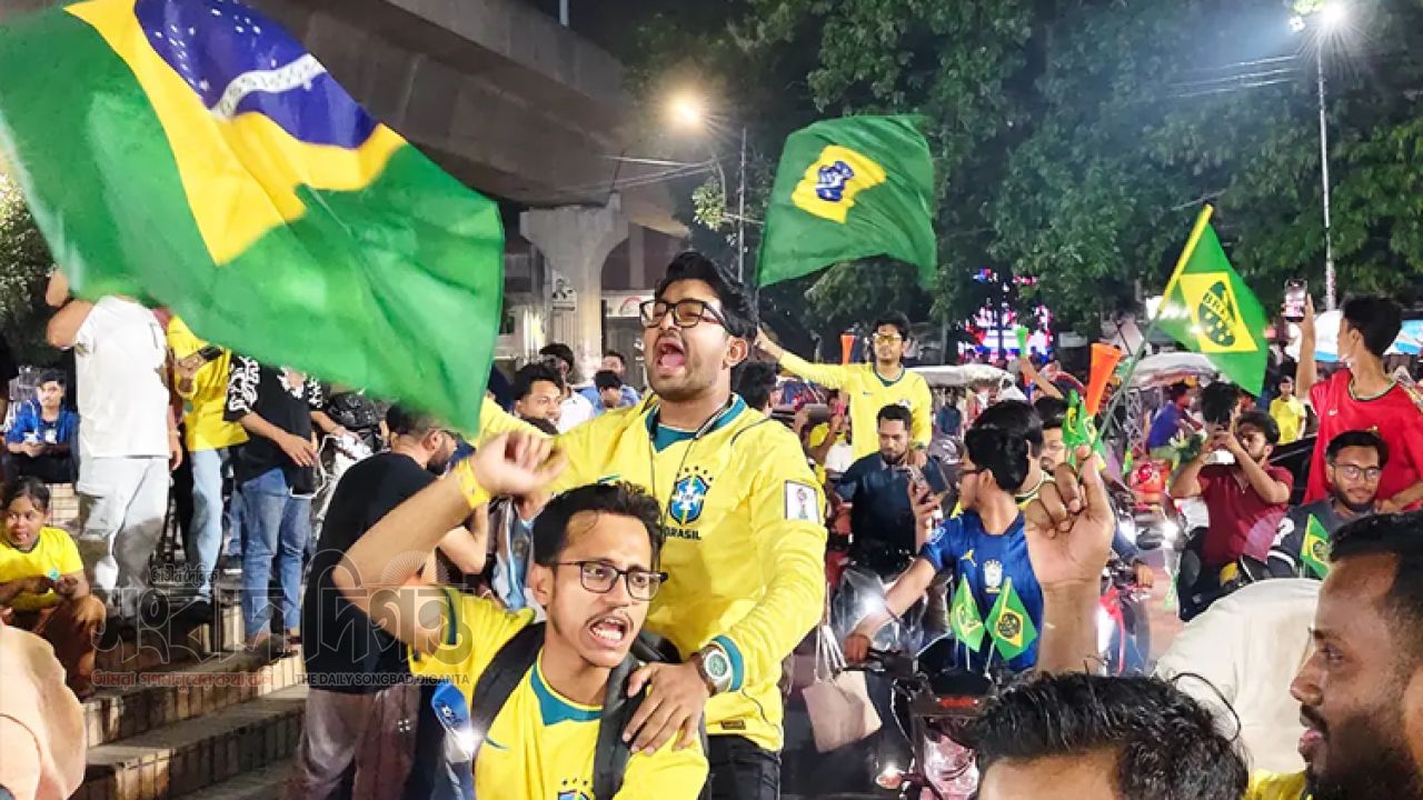 মায়ামিতে স্কটল্যান্ড সমর্থকদের দখল, ব্রাজিল ম্যাচের আগেই ‘বিশ্বকাপ পার্টি জোন 