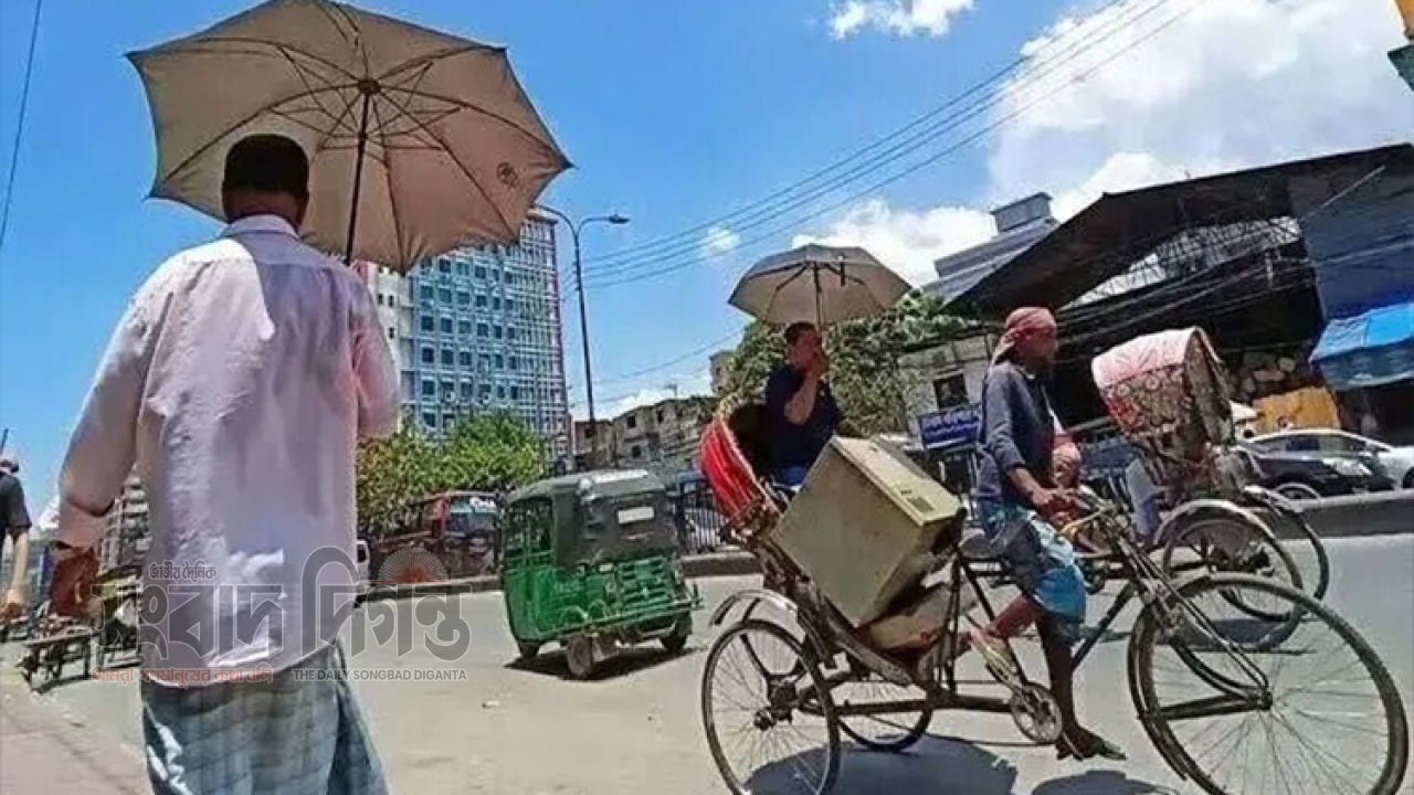 আট জেলায় মৃদু তাপপ্রবাহ, চার বিভাগে ভারি বৃষ্টির আভাস 