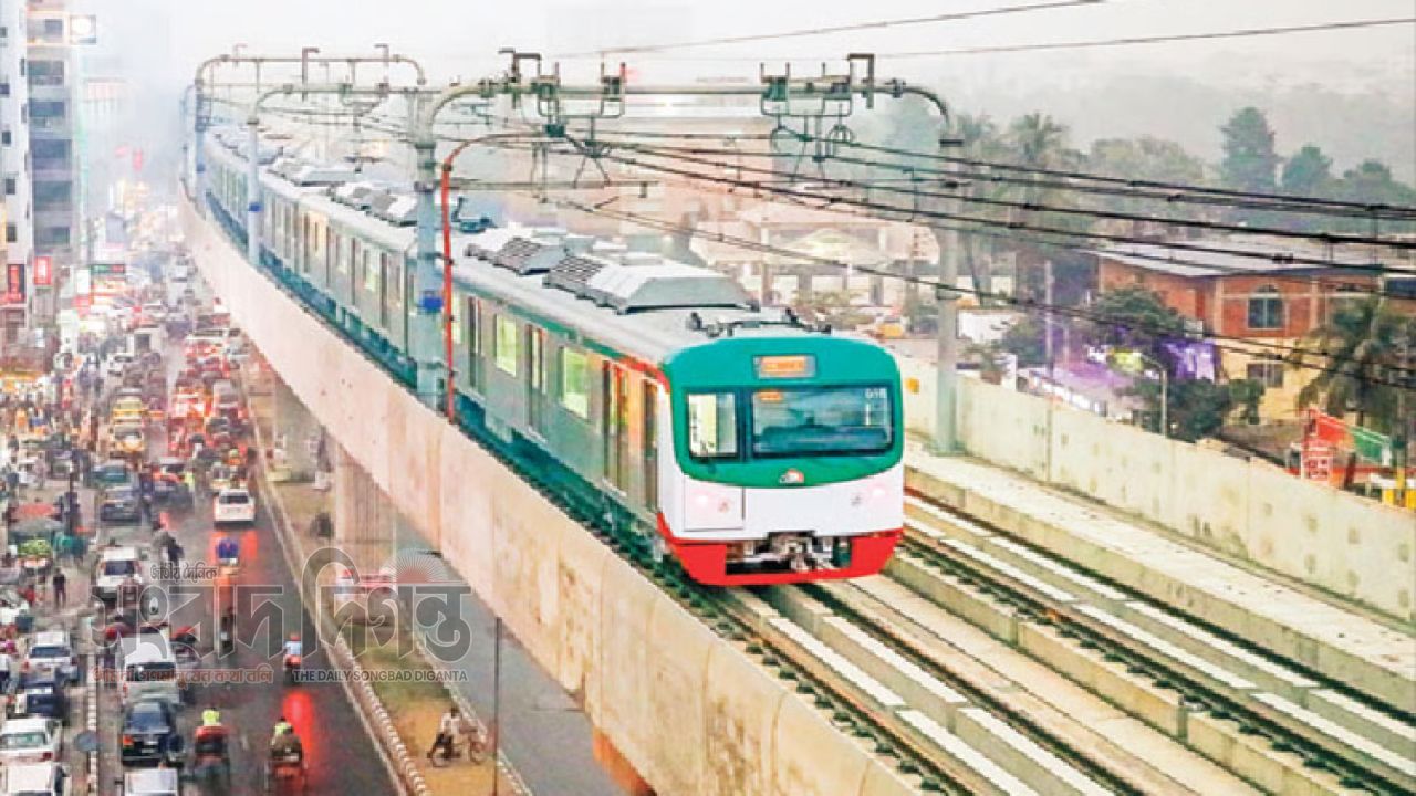 কমলাপুর পর্যন্ত ছুটবে মেট্রোরেল, ২০২৭ সালের এপ্রিলে বাণিজ্যিক যাত্রার পরিকল্পনা 