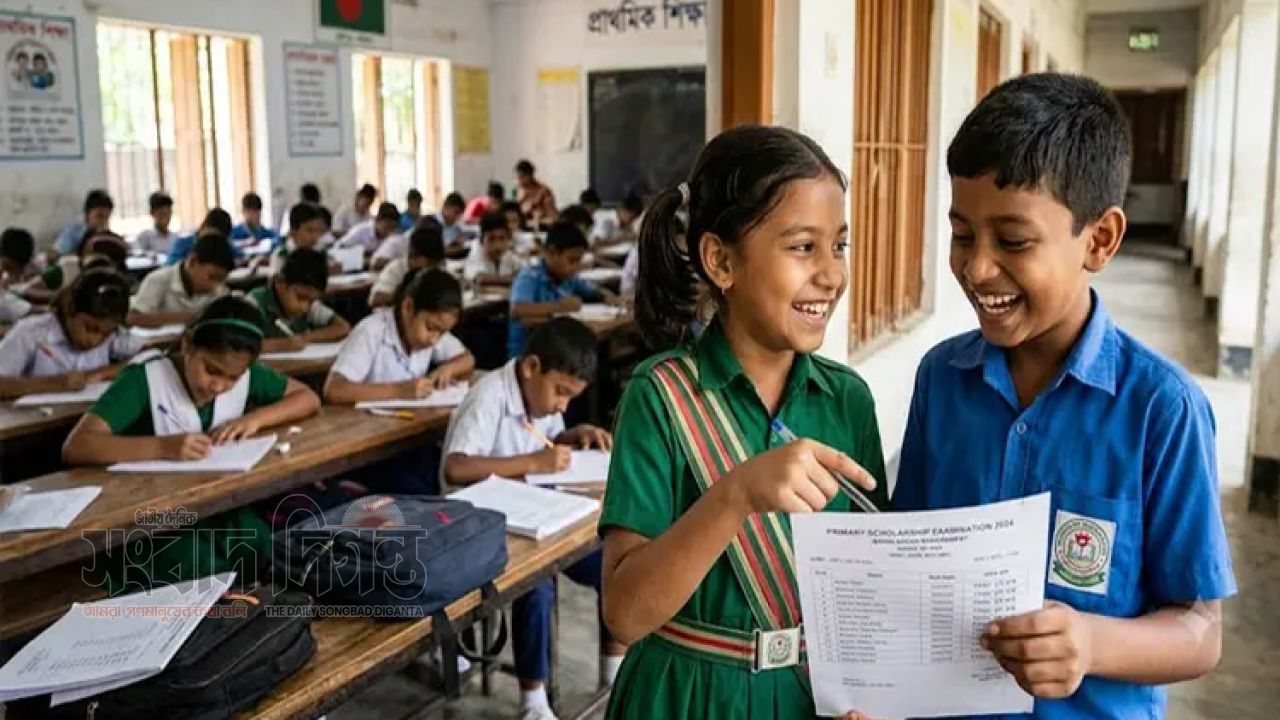 বৃহস্পতিবার প্রকাশ হচ্ছে প্রাথমিক বৃত্তির ফল 