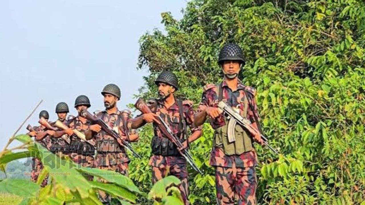 সিলেট সীমান্তে ৭ জনকে ঢোকানোর চেষ্টা, রুখে দিল বিজিবি