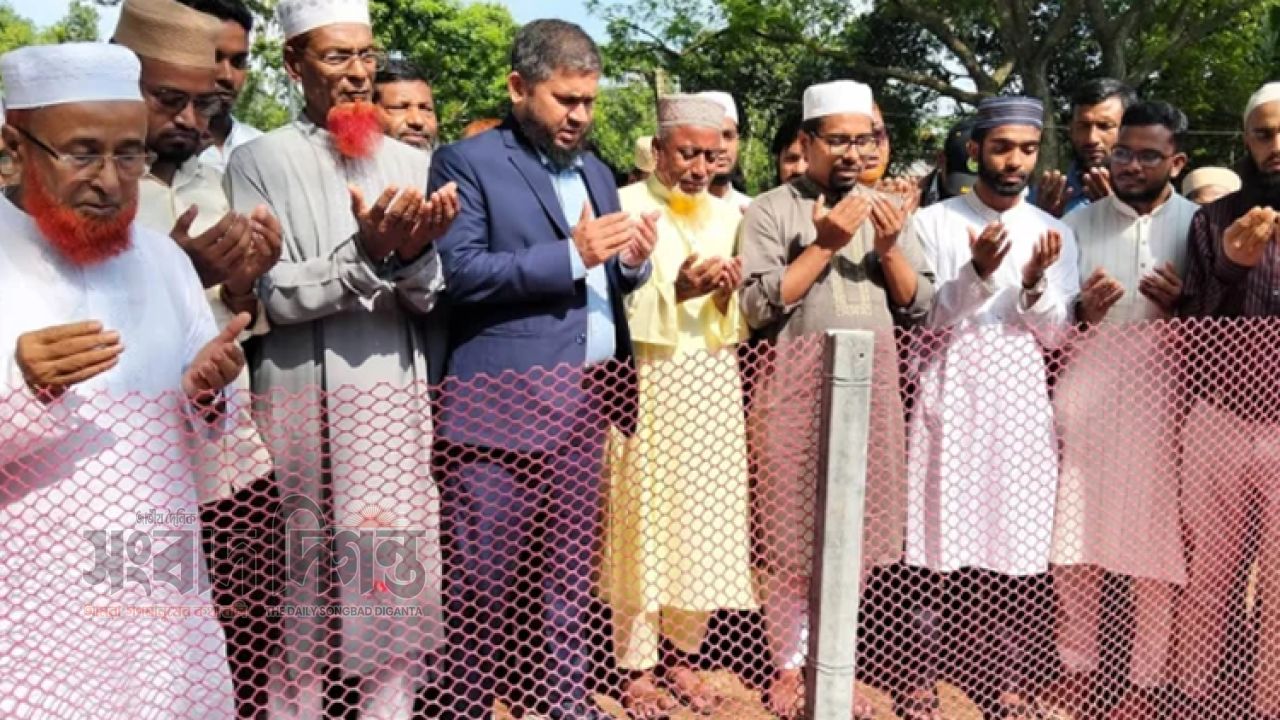 আবু সাঈদের কবর জিয়ারত করলেন শিবির সভাপতি