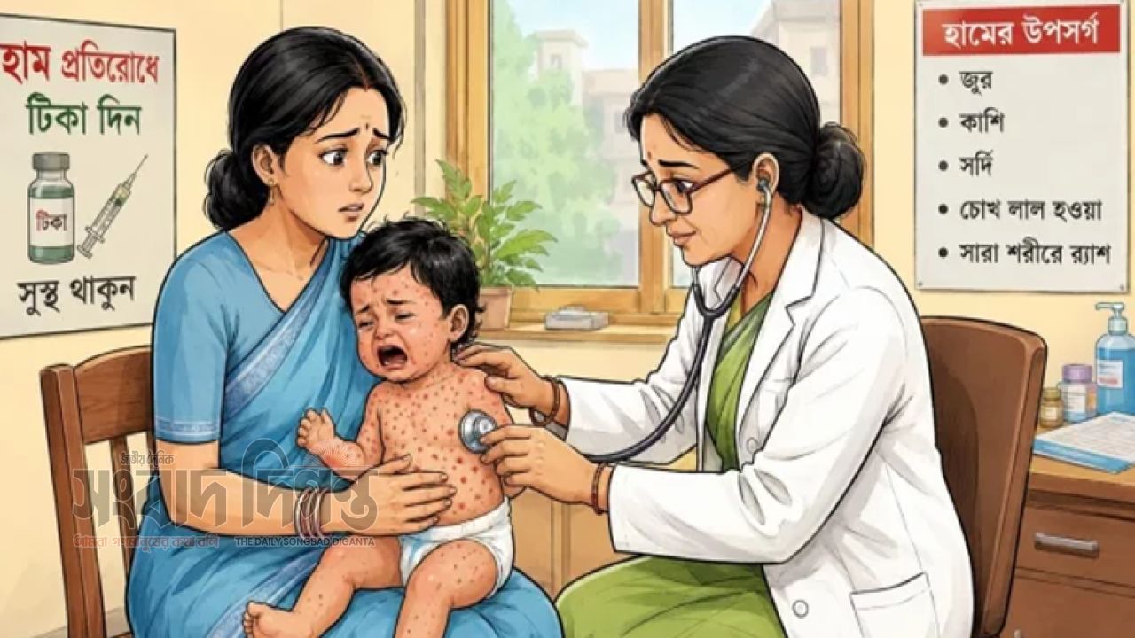সিলেটে থামছেই না শিশু মৃত্যু, হামে ও উপসর্গে প্রাণ গেল আরও ২ শিশুর 