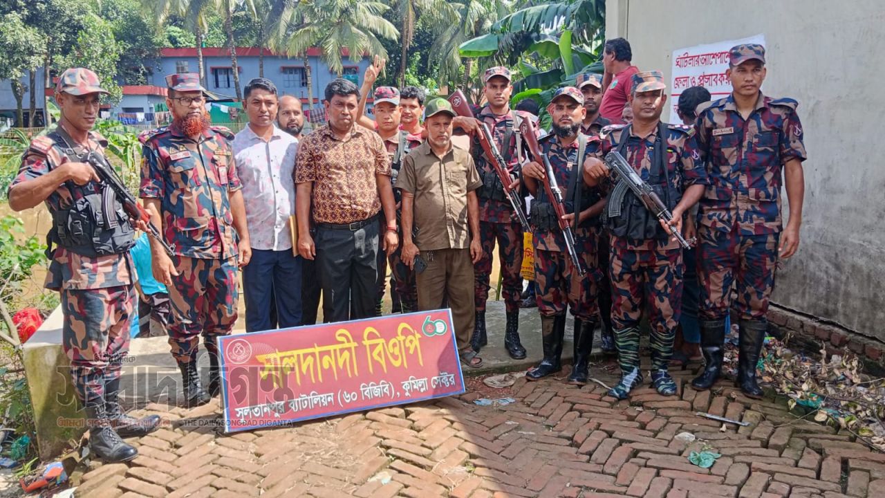 কসবা সীমান্তে বিজিবির অভিযানে ৬৫টি কচ্ছপ জব্দ, বিজিবির তত্ত্বাবধানে অবমুক্ত 