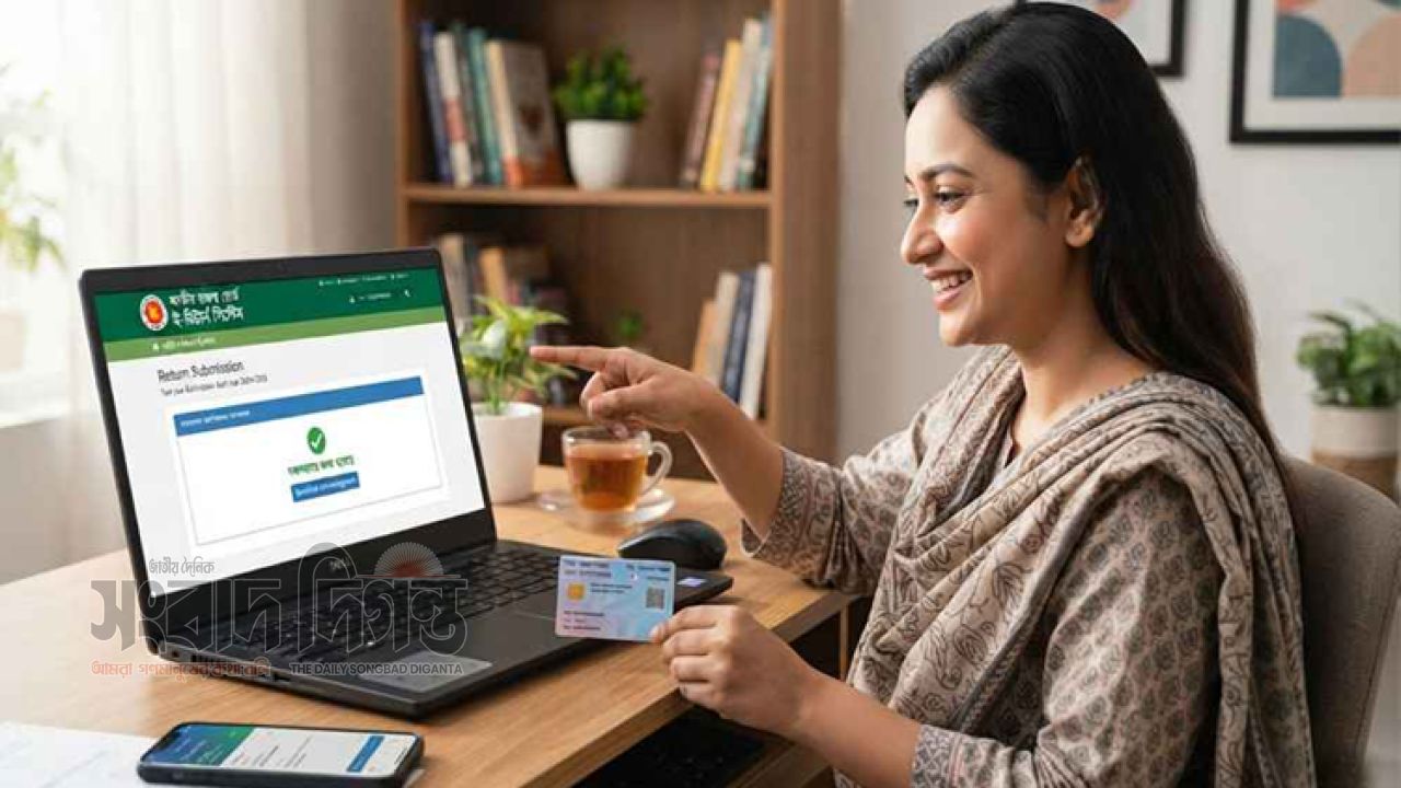 ই-রিটার্ন দাখিল শুরু, সেপ্টেম্বরের মধ্যে জমা দিলেই ৫% কর প্রণোদনা 