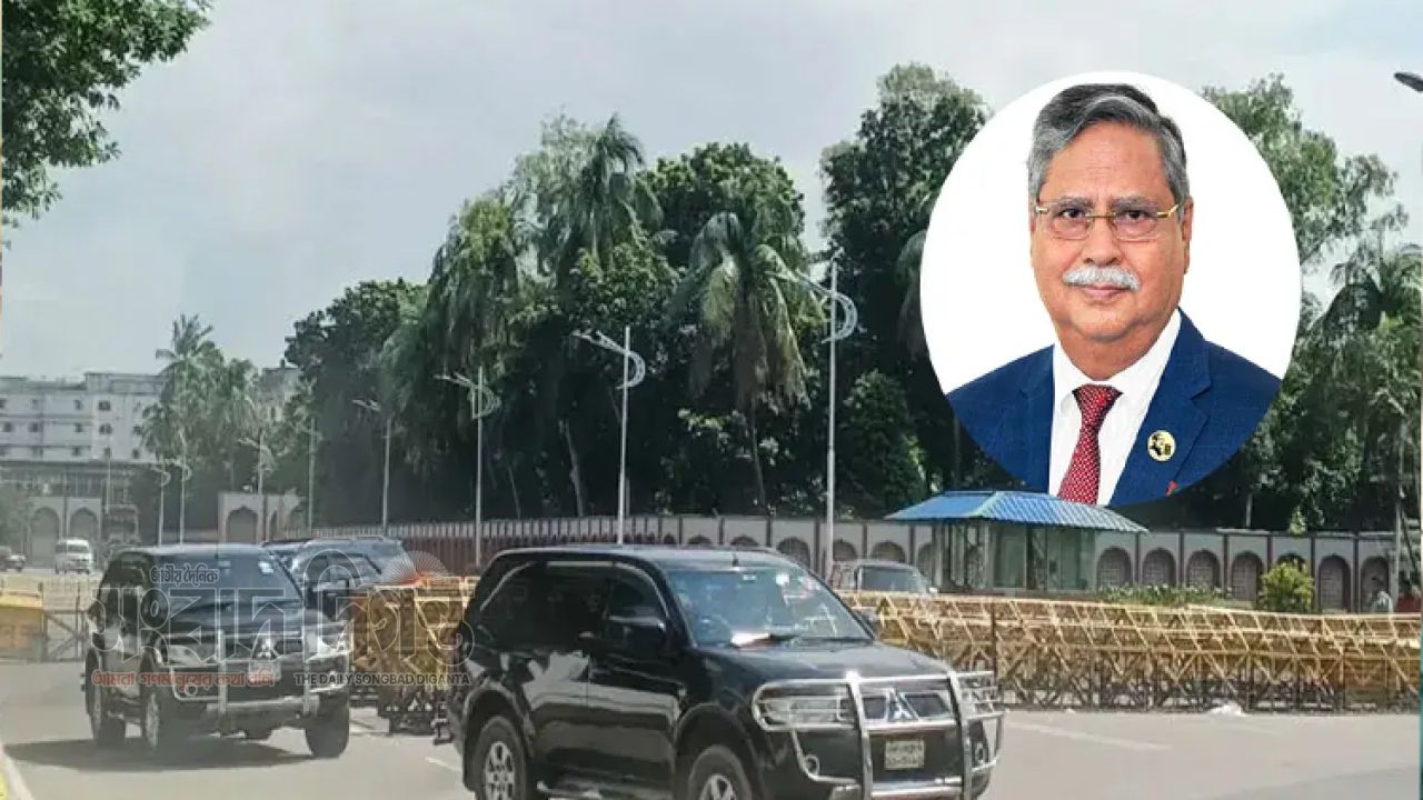 বঙ্গভবনকে বিদায়, গুলশানের বাসায় ফিরলেন সাবেক রাষ্ট্রপতি সাহাবুদ্দিন 