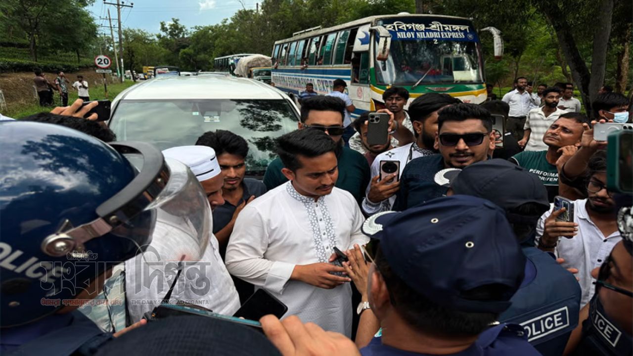 মৌলভীবাজার থেকে সিলেটের পথে এনসিপি নেতারা, হামলার বিচার ও নিরাপত্তার দাবি