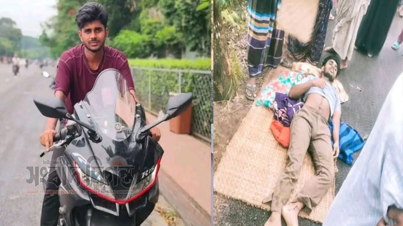 বরিশালের হিজলায় মোটরসাইকেল দুর্ঘটনায় যুবকের মৃত্যু, এলাকাজুড়ে শোক
