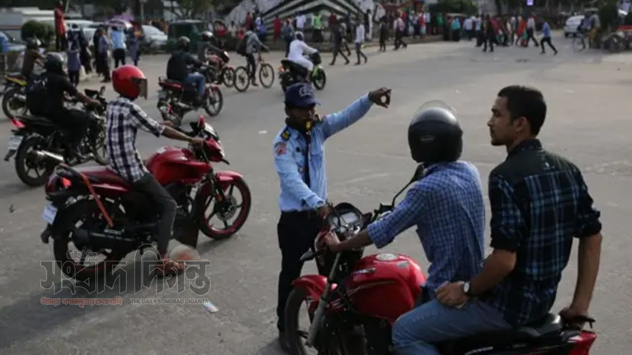 মোটরসাইকেলের সামনেও নম্বর প্লেট বসানোর খবর সঠিক নয় : বিআরটিএ